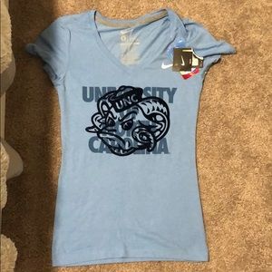 UNC Tar Heels Nike Slim Fit T Shirt